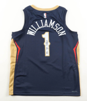Zion Williamson Signed Pelicans Nike Authentic Jersey (Fanatics) at PristineAuction.com