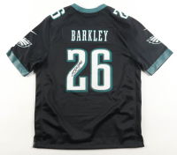 Saquon Barkley Signed Eagles Nike Authentic Jersey (Beckett) at PristineAuction.com