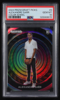 Alexandre Sarr 2024-25 Panini Prizm Draft Picks Color Wheel #8 RC (PSA 10) at PristineAuction.com