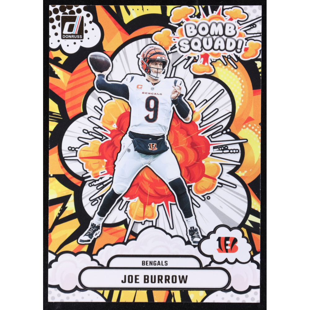 Joe Burrow 2025 Donruss Bomb Squad #25 at PristineAuction.com