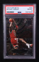 Michael Jordan 1996-97 Metal #241 MS (PSA 8) at PristineAuction.com