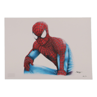 "Spider-Man" Marvel LE 8x12 Art Print by Thang Nguyen #/50 (PA) at PristineAuction.com