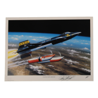 William Knight Signed Stan Stokes "Faster and Higher" Lithograph (AIV) at PristineAuction.com