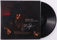 Zach Top Signed "Aint In It For My Health" Vinyl Record Album Cover (JSA) at PristineAuction.com