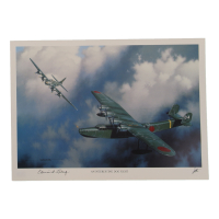 Edwin Loberg Signed Stan Stokes "An Interesting Dog Fight" Lithograph (AIV) at PristineAuction.com