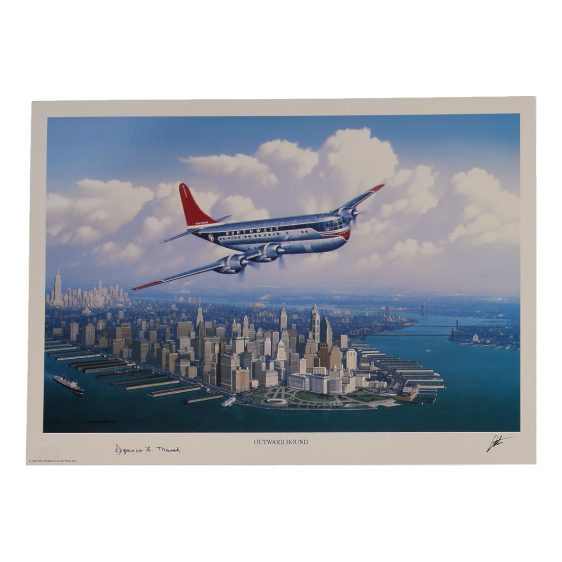 Spencer Marsh Signed Stan Stokes "Outward Bound" Lithograph (AIV) at PristineAuction.com Spencer Marsh Signed Stan Stokes "Outward Bound" Lithograph (AIV) at PristineAuction.com