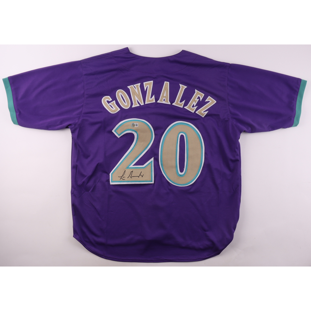 Luis Gonzalez Signed Jersey (Beckett) at PristineAuction.com