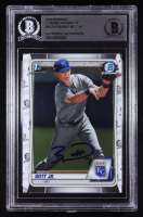 Bobby Witt Jr. Signed 2020 Bowman Chrome Prospects #BCP-25 RC (BGS) at PristineAuction.com