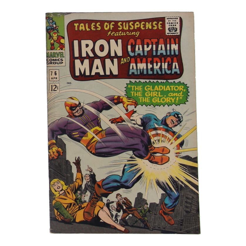1966 "Tales of Suspense" Issue #76 Marvel Comic Book at PristineAuction.com 1966 "Tales of Suspense" Issue #76 Marvel Comic Book at PristineAuction.com