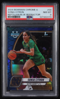 Sonia Citron 2024-25 Bowman Chrome University Reptilian Blue Refractors #64 #020/150 (PSA 8) at PristineAuction.com