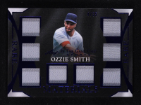 Ozzie Smith 2025 Leaf ITG Used Sports Rare Materials Blue #RM20 #04/35 at PristineAuction.com