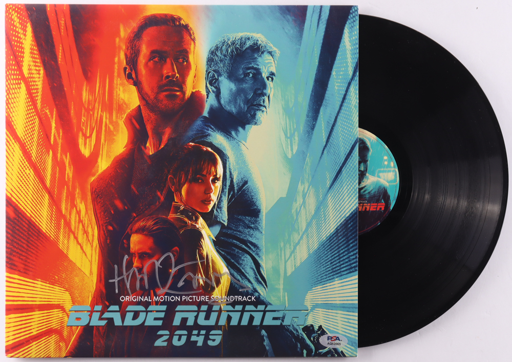 Hans Zimmer Signed "Blade Runner 2049 Original Motion Picture Soundtrack" Vinyl Record Album Cover (PSA) at PristineAuction.com Hans Zimmer Signed "Blade Runner 2049 Original Motion Picture Soundtrack" Vinyl Record Album Cover (PSA) at PristineAuction.com