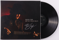 Zach Top Signed "Aint In It For My Health" Vinyl Record Album Cover (JSA) at PristineAuction.com