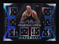 Shaquille O'Neal 2025 Leaf ITG Used Sports Rare Materials Platinum Blue #RM25 #7/8 at PristineAuction.com