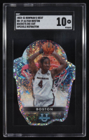 Aliyah Boston 2022-23 Bowman's Best University Bowman U Buckets Die Cut Speckle Refractors #BB19 (SGC 10) at PristineAuction.com
