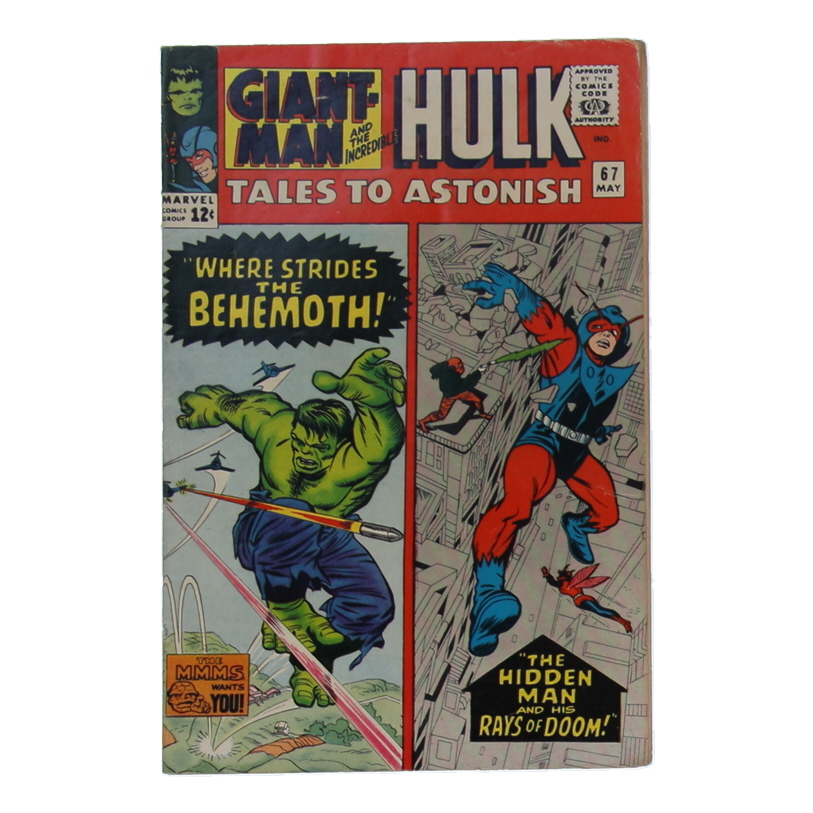 1965 "Tales to Astonish" Issue #67 Marvel Comic Book at PristineAuction.com 1965 "Tales to Astonish" Issue #67 Marvel Comic Book at PristineAuction.com