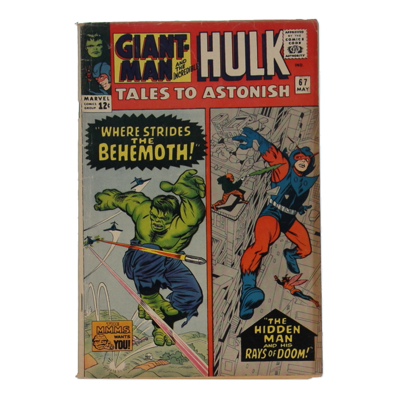 1965 "Tales to Astonish" Issue #67 Marvel Comic Book at PristineAuction.com 1965 "Tales to Astonish" Issue #67 Marvel Comic Book at PristineAuction.com