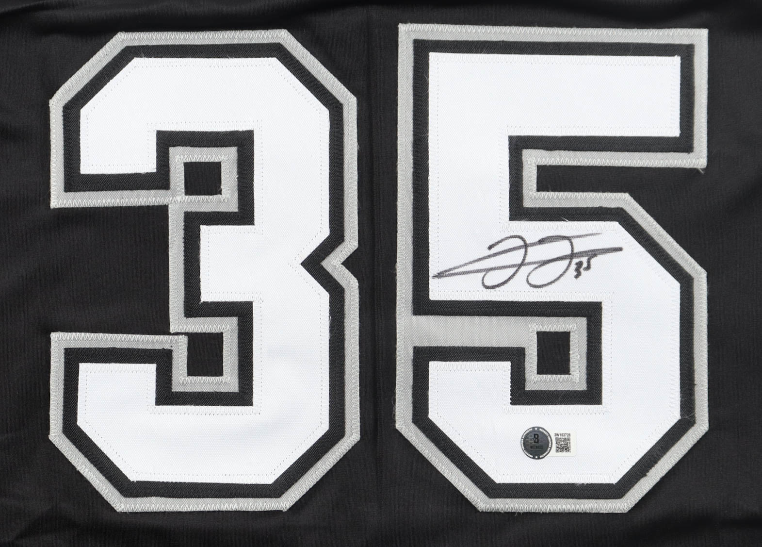 Frank Thomas Signed Career Stat Jersey (Beckett) at PristineAuction.com Frank Thomas Signed Career Stat Jersey (Beckett) at PristineAuction.com