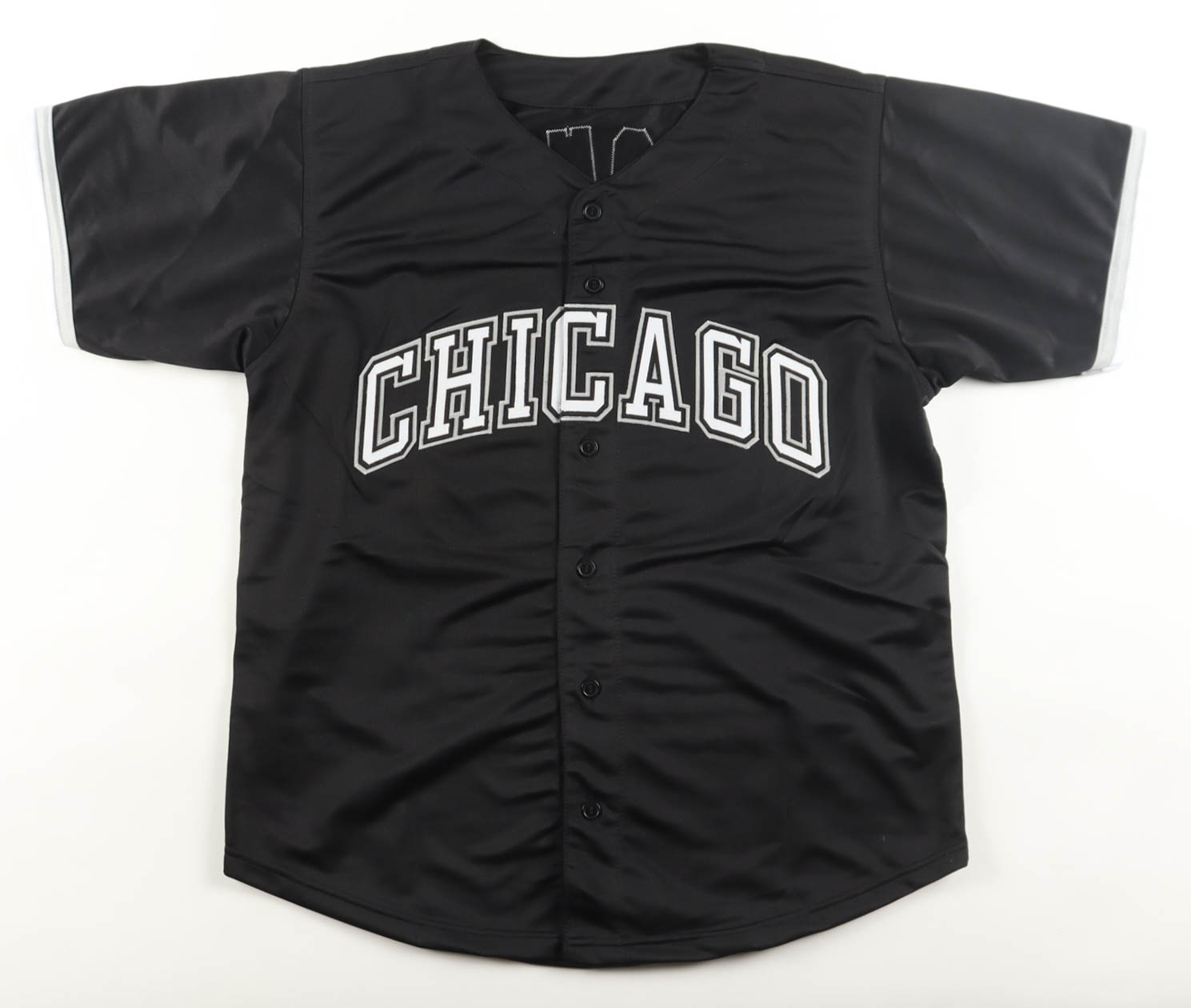 Frank Thomas Signed Career Stat Jersey (Beckett) at PristineAuction.com Frank Thomas Signed Career Stat Jersey (Beckett) at PristineAuction.com