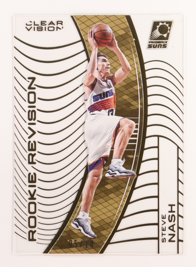 Steve Nash 2015-16 Panini Clear Vision Gold #118A #05/10 at PristineAuction.com Steve Nash 2015-16 Panini Clear Vision Gold #118A #05/10 at PristineAuction.com