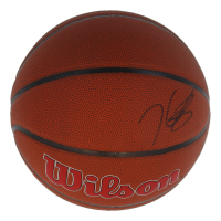 Kevin Durant Signed Rockets Logo NBA Basketball (JSA) at PristineAuction.com