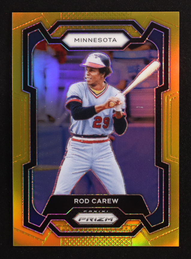 Rod Carew 2024 Panini Prizm Prizms Gold #58 #08/10 at PristineAuction.com Rod Carew 2024 Panini Prizm Prizms Gold #58 #08/10 at PristineAuction.com