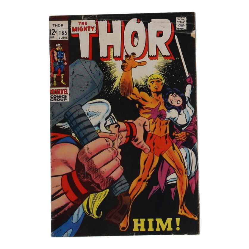 1969 "The Mighty Thor" Issue #165 Marvel Comic Book at PristineAuction.com 1969 "The Mighty Thor" Issue #165 Marvel Comic Book at PristineAuction.com