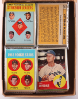 1963 Topps Baseball Cello Fun Pack Vending Box with (20) Packs at PristineAuction.com
