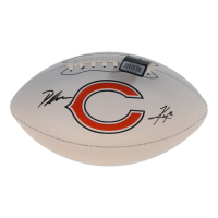 D'Andre Swift & Kyle Monangai Signed Bears Logo Football (JSA) at PristineAuction.com