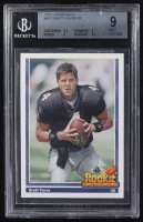 Brett Favre 1991 Upper Deck #647 RC (BGS 9) at PristineAuction.com