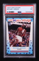 Michael Jordan 1989-90 Fleer Stickers #3 (PSA 7) at PristineAuction.com