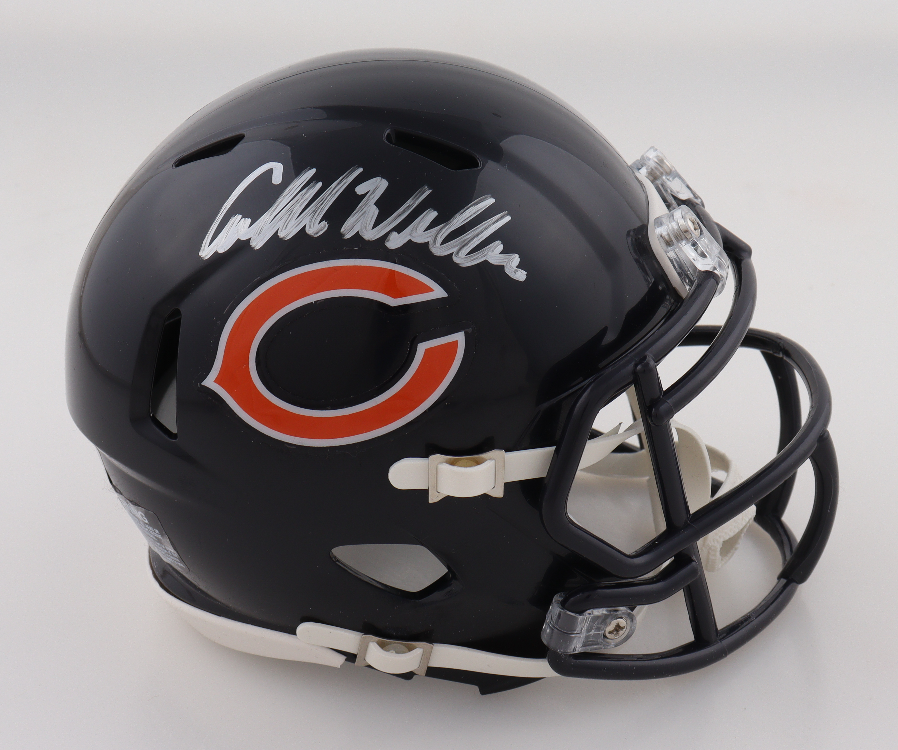 Caleb Williams Signed Bears Speed Mini Helmet (Fanatics) at PristineAuction.com Caleb Williams Signed Bears Speed Mini Helmet (Fanatics) at PristineAuction.com