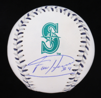 Felix Hernandez Signed OML Mariners Logo Baseball (MLB & Fanatics) at PristineAuction.com