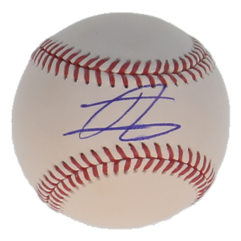 Julio Rodriguez Signed OML Baseball (PSA) at PristineAuction.com Julio Rodriguez Signed OML Baseball (PSA) at PristineAuction.com