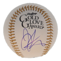 Joey Votto Signed Gold Glove Award Baseball (PSA) at PristineAuction.com