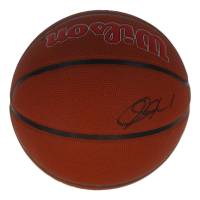Kevin Durant Signed Rockets Logo NBA Basketball (PSA) at PristineAuction.com