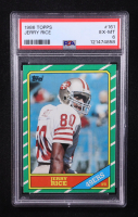 Jerry Rice 1986 Topps #161 RC (PSA 6) at PristineAuction.com