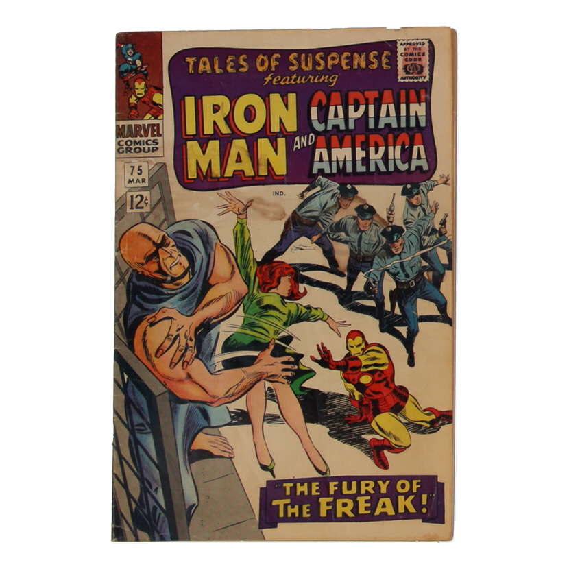 1966 "Tales of Suspense" Issue #75 Marvel Comic Book at PristineAuction.com 1966 "Tales of Suspense" Issue #75 Marvel Comic Book at PristineAuction.com