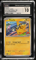 Pikachu 2024 Pokemon Scarlet & Violet Promos Promos #190 (CGC 10) at PristineAuction.com