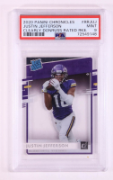 Justin Jefferson 2020 Donruss Clearly Rated Rookies #13 RC (PSA 9) at PristineAuction.com