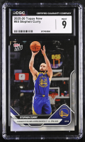 Stephen Curry 2025-26 Topps Now #85 (CGC 9) at PristineAuction.com