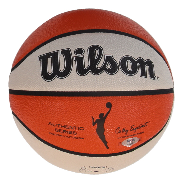 Napheesa Collier Signed WNBA Basketball (PSA) at PristineAuction.com Napheesa Collier Signed WNBA Basketball (PSA) at PristineAuction.com
