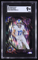 Puka Nacua 2024 Panini Select Club Level Black Shock Prizm #287 #1/1 (SGC 9) at PristineAuction.com