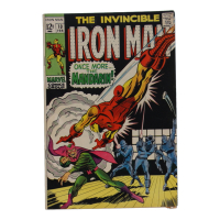 1969 "The Invincible Iron Man" Issue #10 Marvel Comic Book at PristineAuction.com