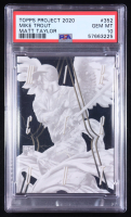Mike Trout 2020 Topps Project 2020 / Matt Taylor #352 (PSA 10) at PristineAuction.com