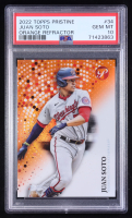 Juan Soto 2022 Topps Pristine Orange Refractor #34 #18/25 (PSA 10) at PristineAuction.com