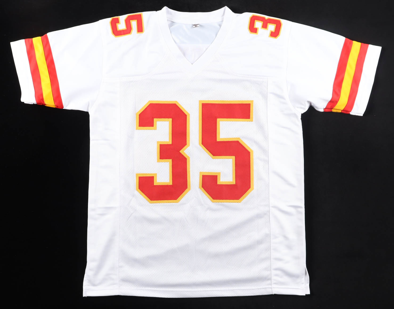 Christian Okoye Signed Jersey (JSA) at PristineAuction.com Christian Okoye Signed Jersey (JSA) at PristineAuction.com