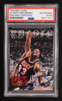 Alonzo Mourning Signed 1995-96 Ultra #326 ENC (PSA) at PristineAuction.com
