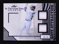 Ken Griffey Jr. 2025 Leaf ITG Used Sports Gate Attraction Blue #GA17 #15/35 at PristineAuction.com