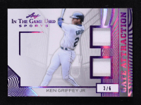 Ken Griffey Jr. 2025 Leaf ITG Used Sports Gate Attraction Purple #GA17 #3/6 at PristineAuction.com